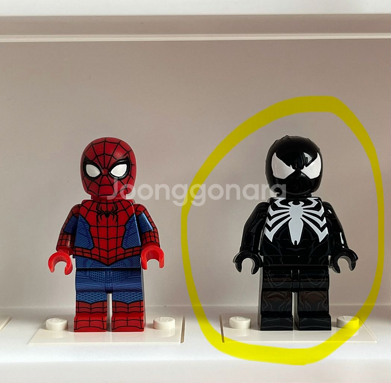 진커스텀 스파이더맨 베놈 커스텀 레고 미니 피규어--2