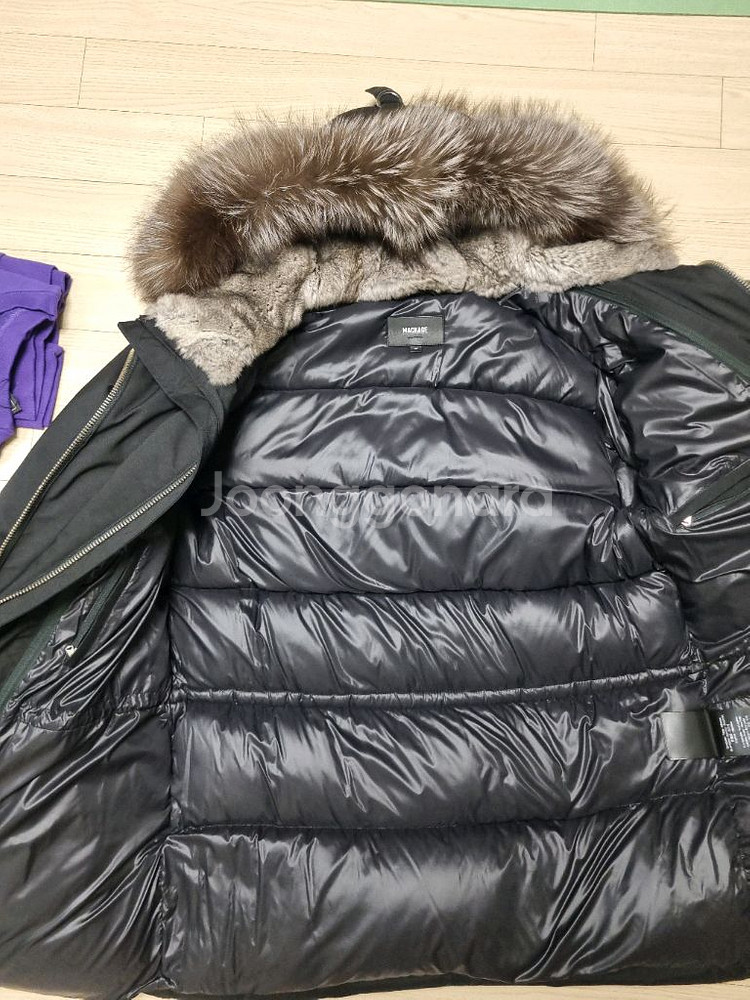 (새상품급)맥케이지 에드워드 실버퍼 패딩[40]--7