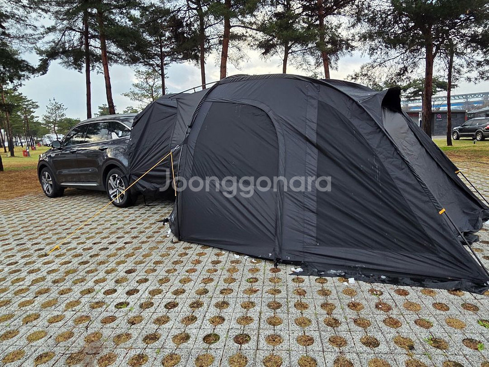 캠빌 차박 꼬리 텐트 검정색 쏘렌토--0