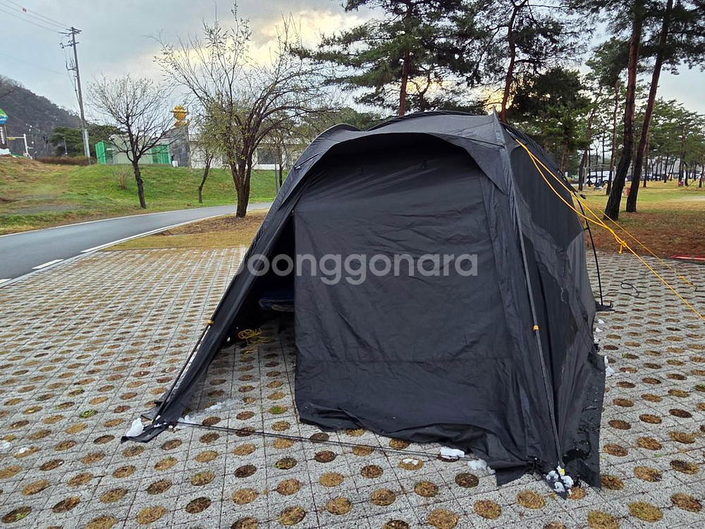 캠빌 차박 꼬리 텐트 검정색 쏘렌토--1