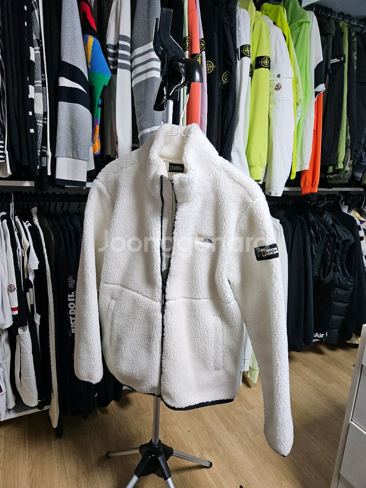 내셔널지오그래픽 패치 후리스 집업(새거) 남녀공용--0