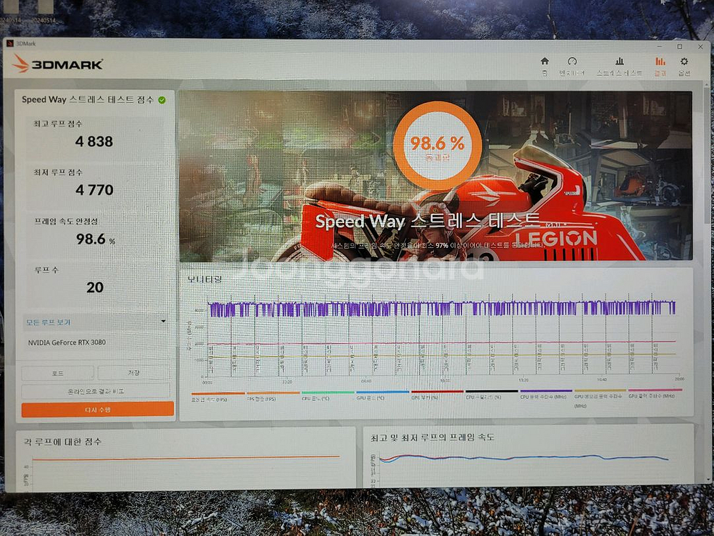 기가바이트 어로스 RTX3080 10G 팝니다.--5
