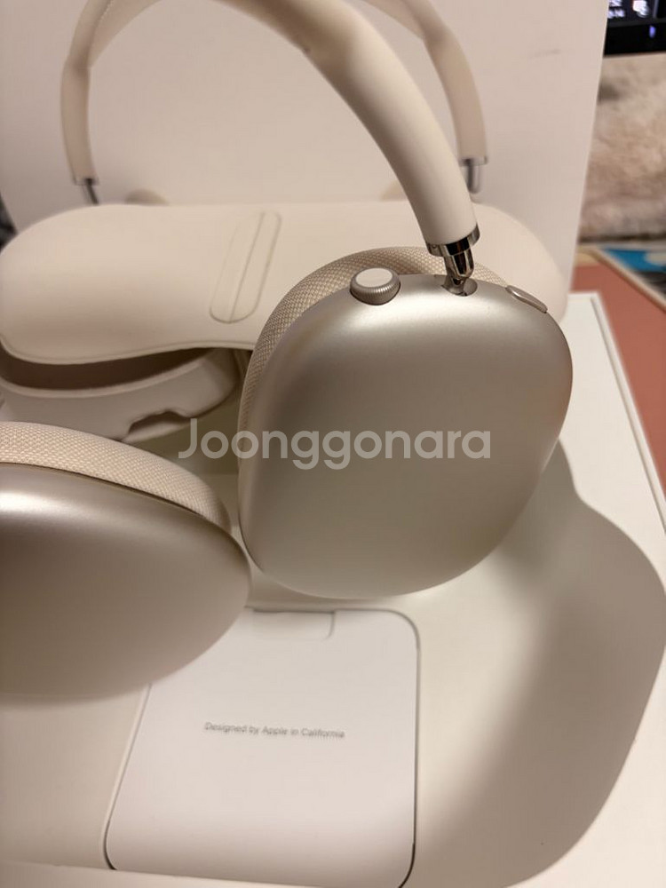 S급 에어팟 맥스 스타라이트 c타입 풀박스 애플정품--5