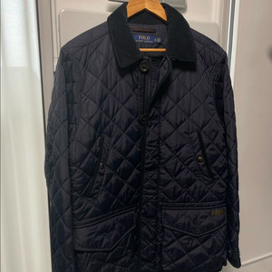 정품 새제품 폴로랄프로렌 퀄팅자켓 바버자켓 네이비