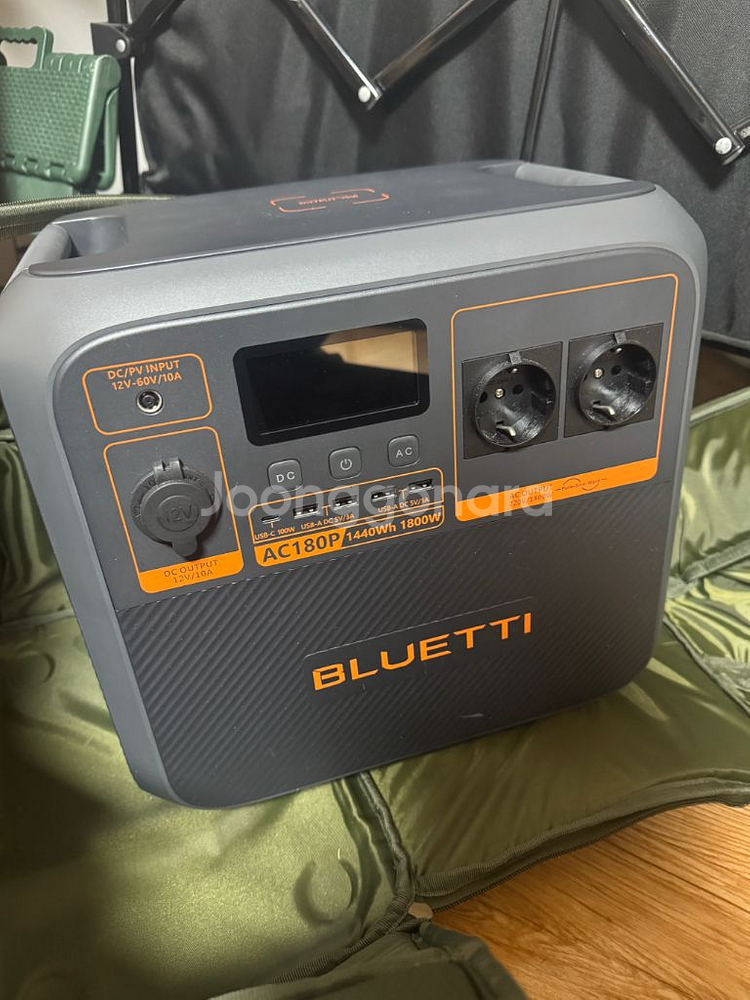 블루에티 AC180P 캠핑 차박 배터리 파워뱅크--0
