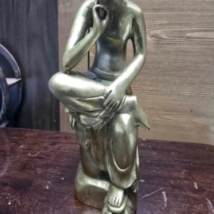황동재질 반가사유상