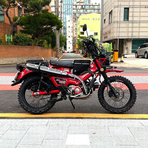 혼다 헌터커브 CT125 레드 풀튜닝 팜