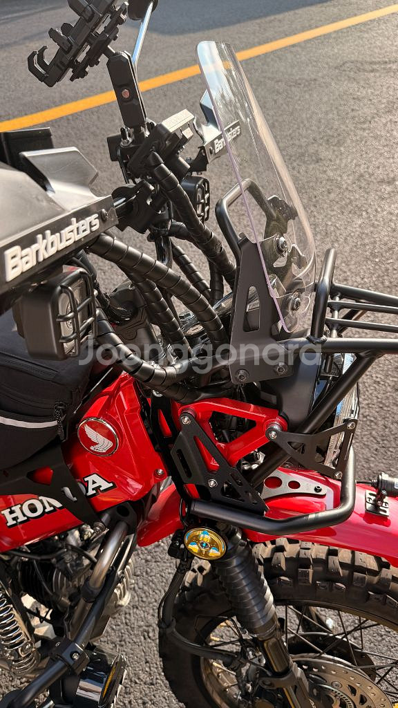 혼다 헌터커브 CT125 레드 풀튜닝 팜--6