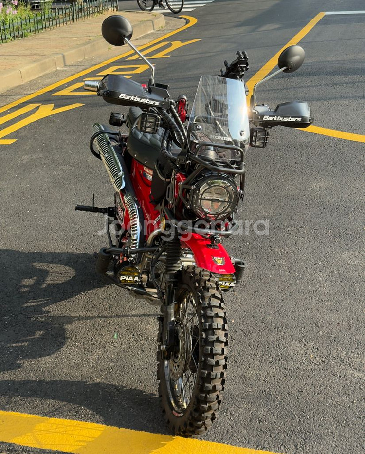 혼다 헌터커브 CT125 레드 풀튜닝 팜--3