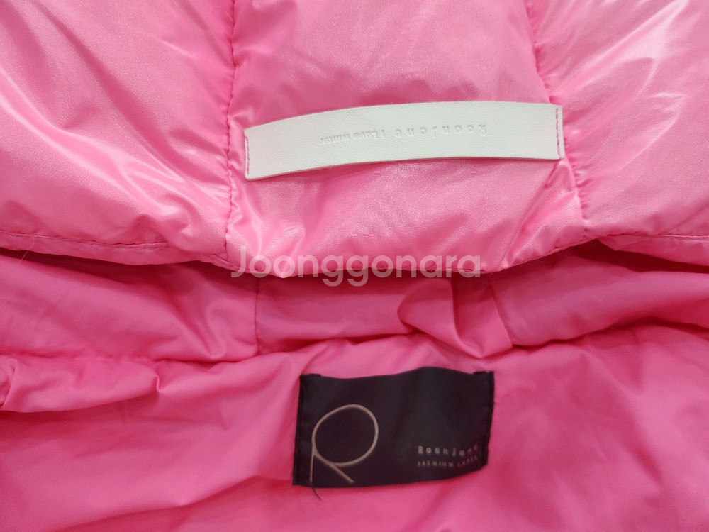 로아앤제인 구스롱패딩 145 사이즈--3