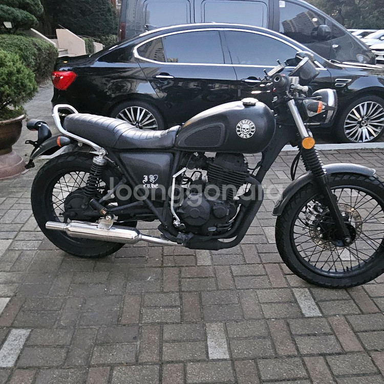 이탈젯 그리폰400 무광블랙 오토바이--0