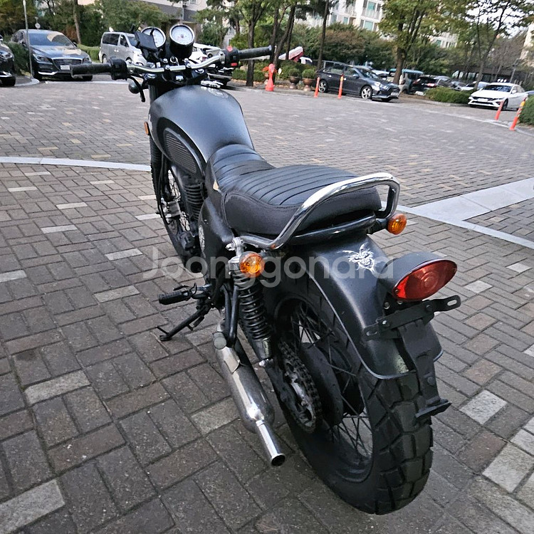 이탈젯 그리폰400 무광블랙 오토바이--4