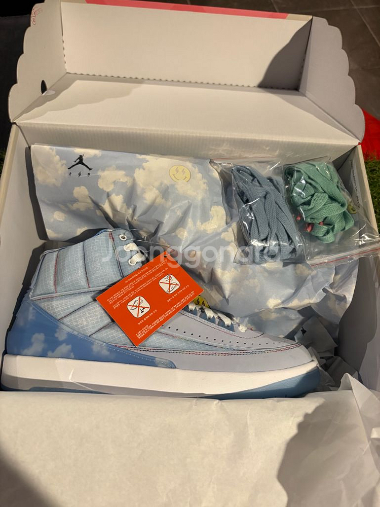 [새상품]조던2X제이발빈 반값이하(275)--8