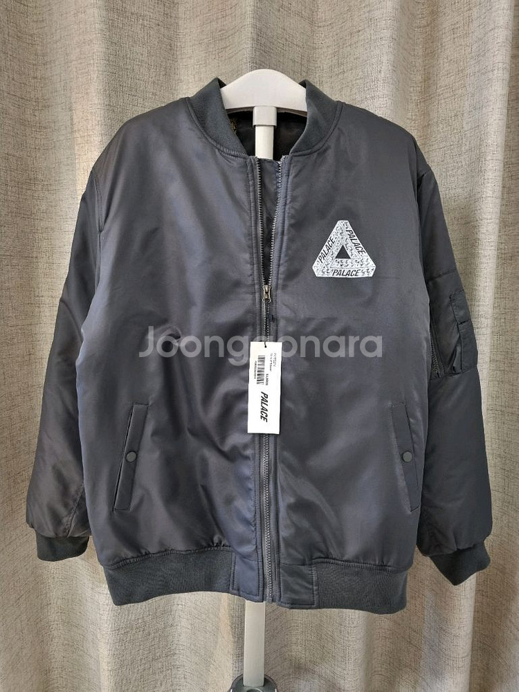 팔라스 봄버 항공자켓 블랙/그레이2컬러 남녀공용 새제품--2