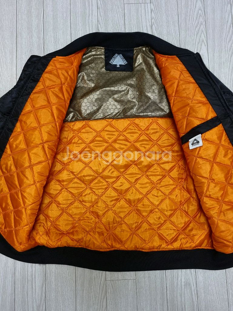 팔라스 봄버 항공자켓 블랙/그레이2컬러 남녀공용 새제품--7