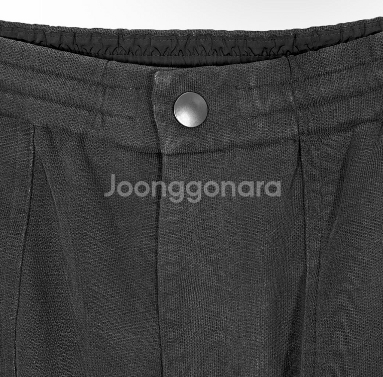 48] 솔리드옴므 피그먼트 워싱 조거 팬츠 다크 그레이--2