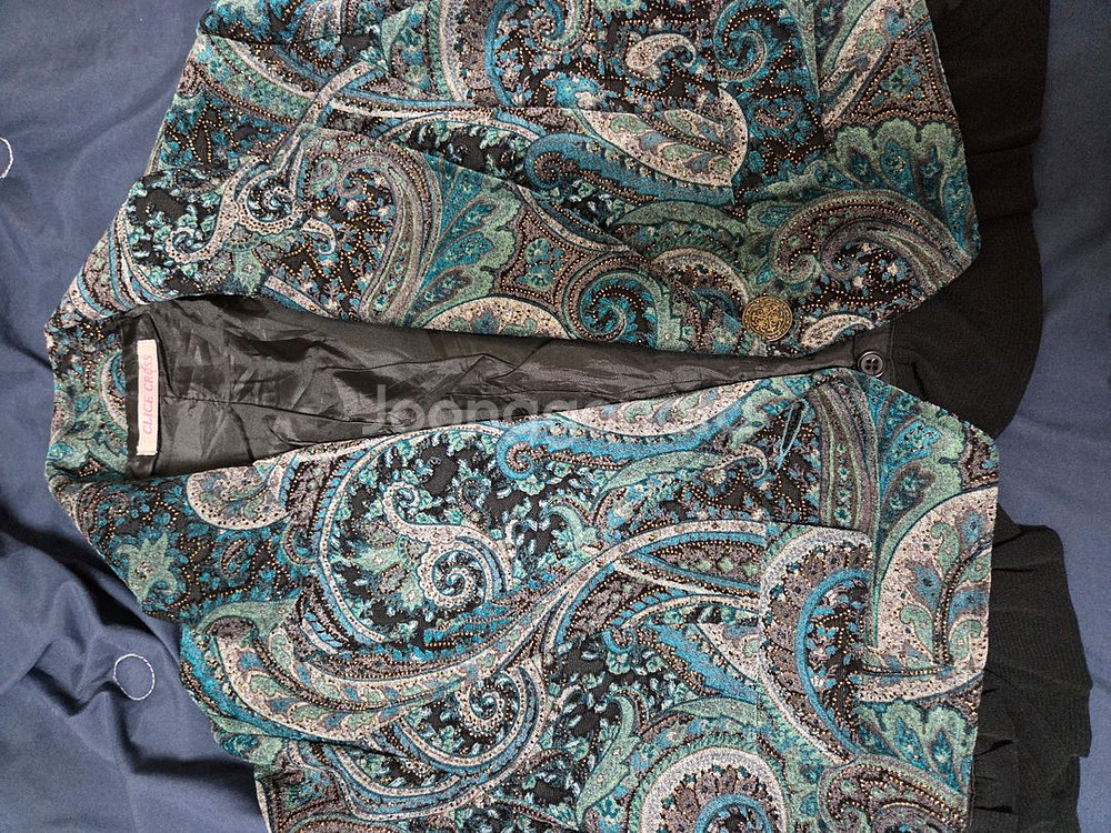 오리엔탈 패턴 자켓--0