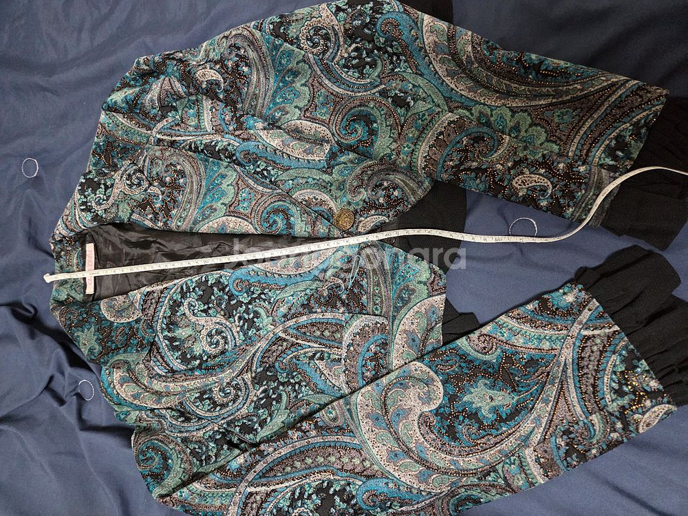 오리엔탈 패턴 자켓--1