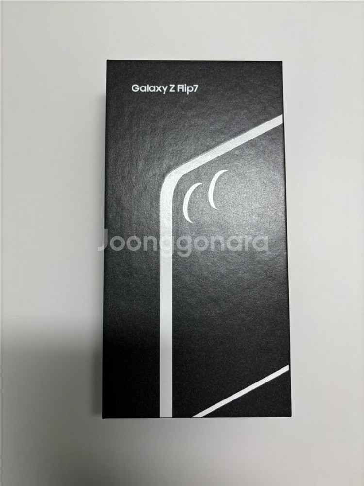 (미사용)자급제 갤럭시 z플립7 512기가 제트블랙--0