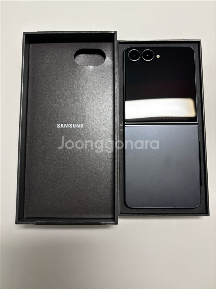 (미사용)자급제 갤럭시 z플립7 512기가 제트블랙--1