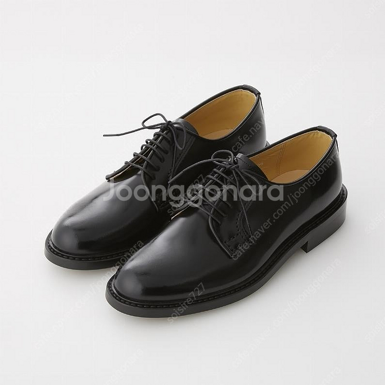 하루타 711 레더 더비 슈즈 블랙 270 새제품--6