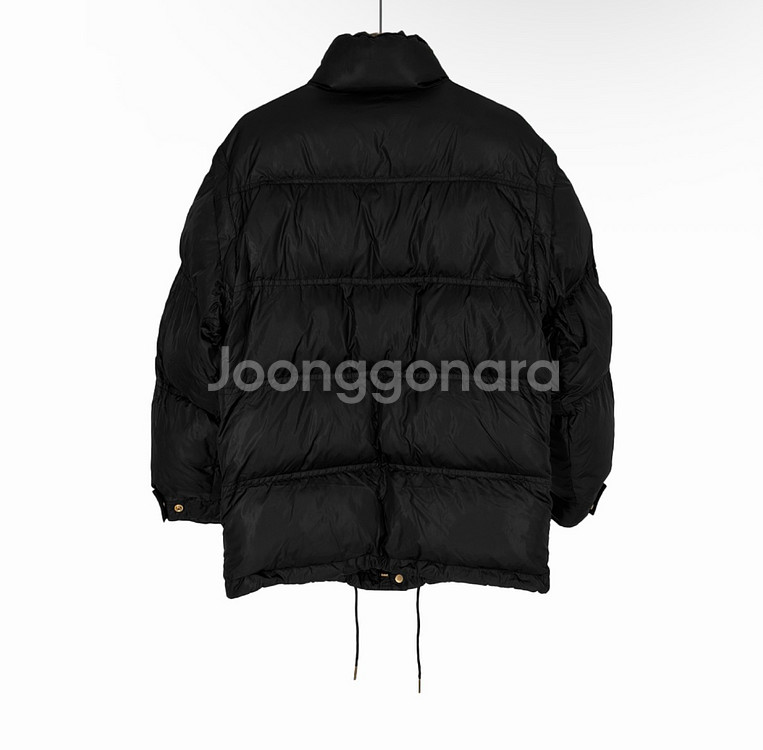 [34] 셀린느 여성 자수로고 트리오페 패딩 조끼 블랙--1