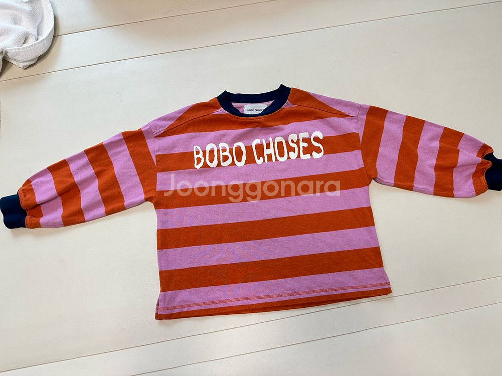 보보쇼즈 익스 스트라이프(6-7y)& 수어플룸 블라5y--1