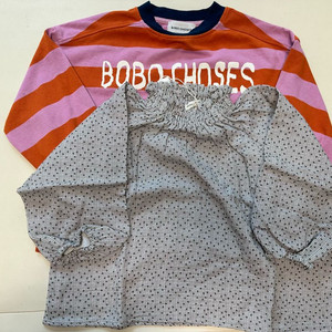 보보쇼즈 익스 스트라이프(6-7y)& 수어플룸 블라5y