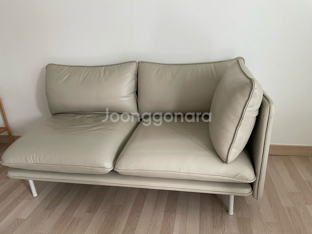 일룸 루오바 모듈 가죽 2인용 소파--2