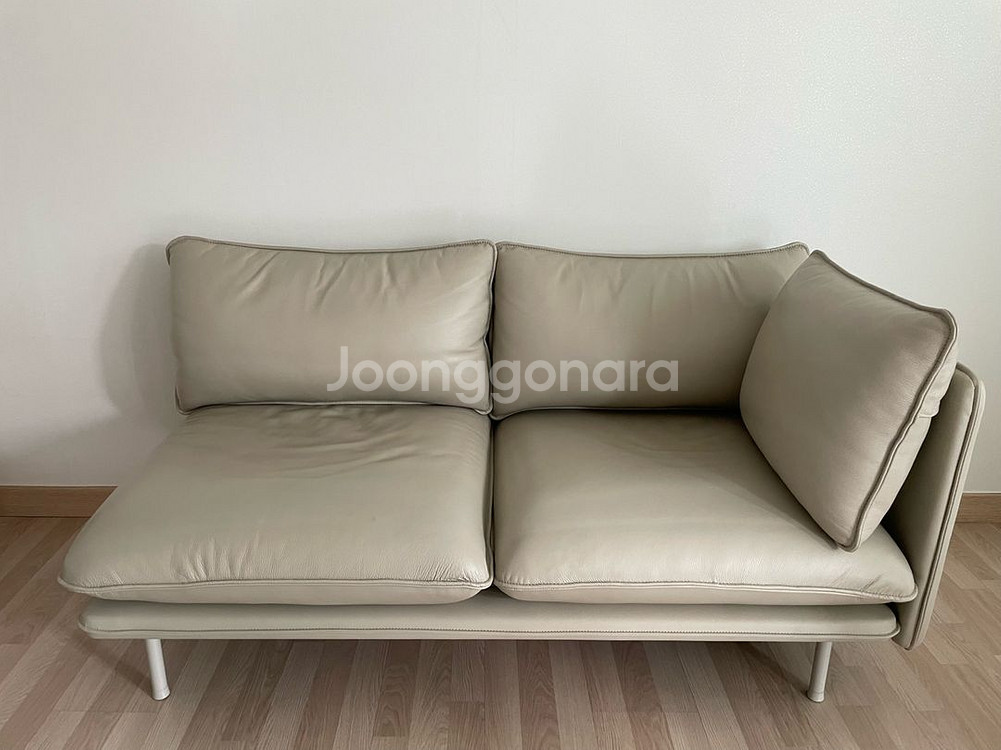 일룸 루오바 모듈 가죽 2인용 소파--3