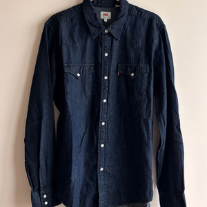 리바이스 바스토우 웨스턴 셔츠, M, 블루