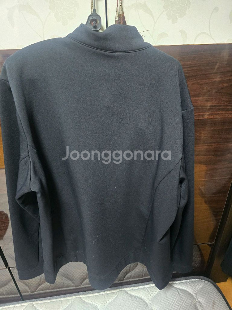 [110]네파하이넥집업블랙--1