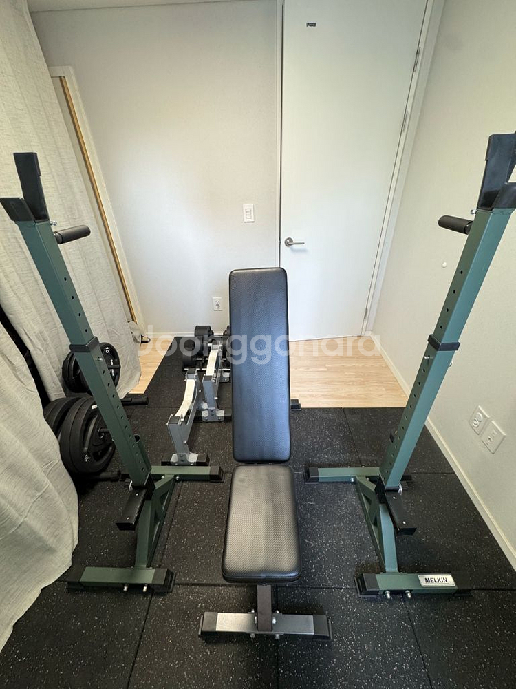 프리웨이트 홈짐 풀세트 판매(개별 가능)--1