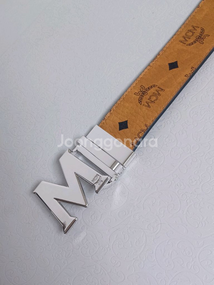 MCM 남성벨트 새상품급--2