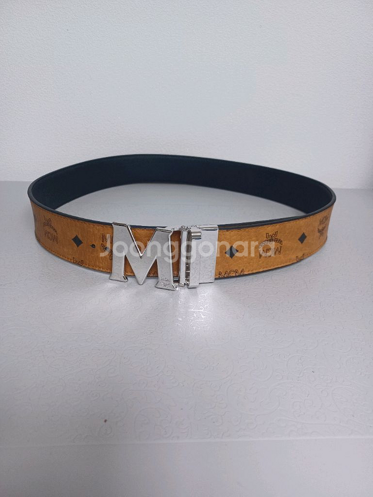 MCM 남성벨트 새상품급--0