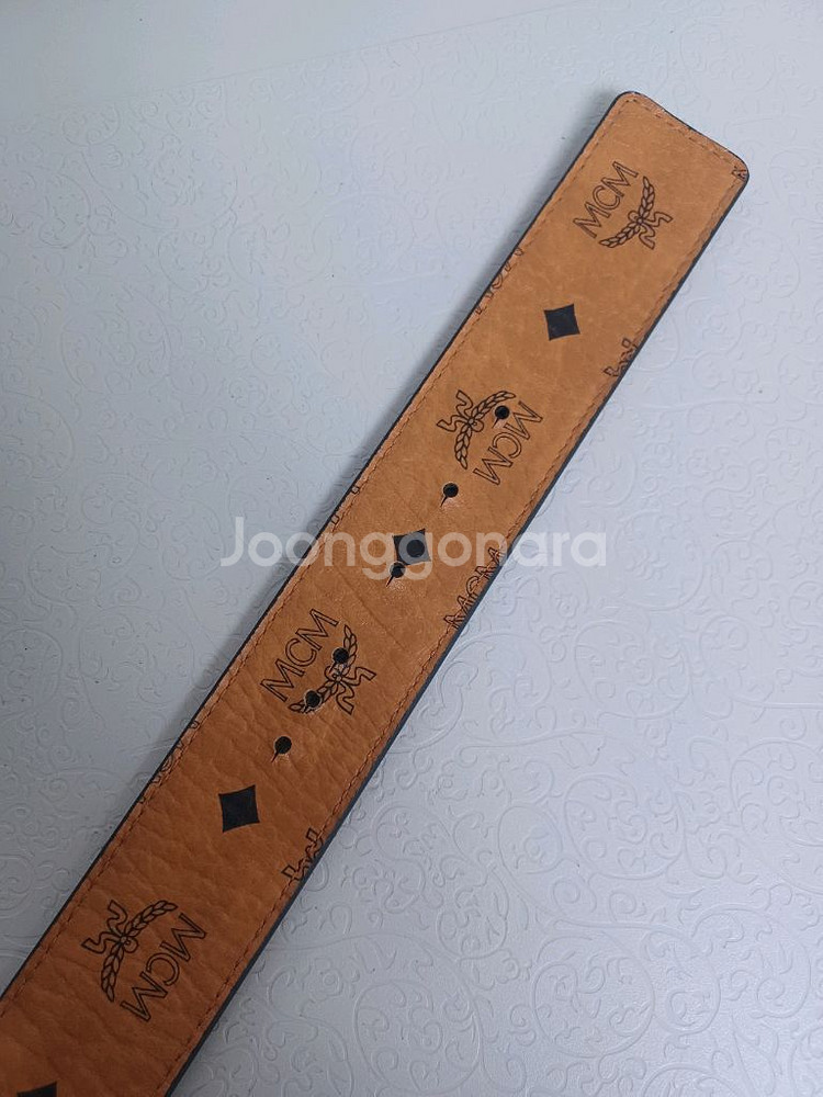 MCM 남성벨트 새상품급--3