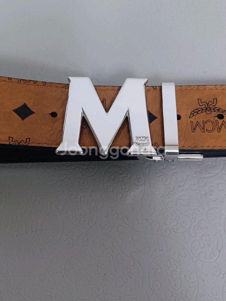 MCM 남성벨트 새상품급--4