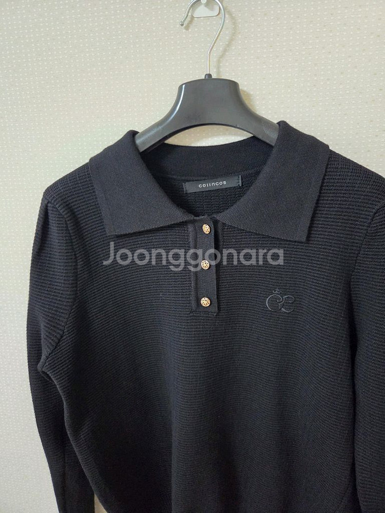 코인코즈 블랙 니트 새상품--5