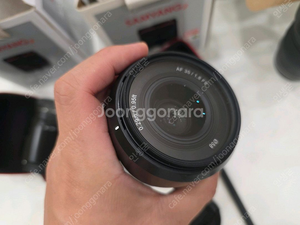 [가격인하] 삼양 75mm 1.8 삼양 35mm 1.8--5