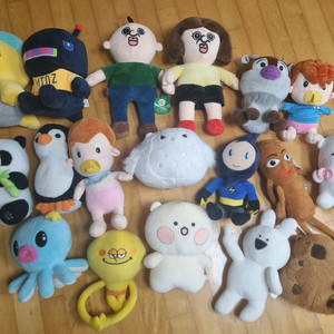 다양한 인형들 모음 전부 택포 2만원