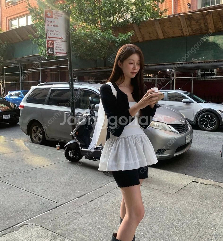 릴리코츠 립 니트 팬츠--6