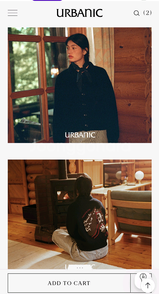 얼바닉30 홀스가디건 2사이즈 새상품--2