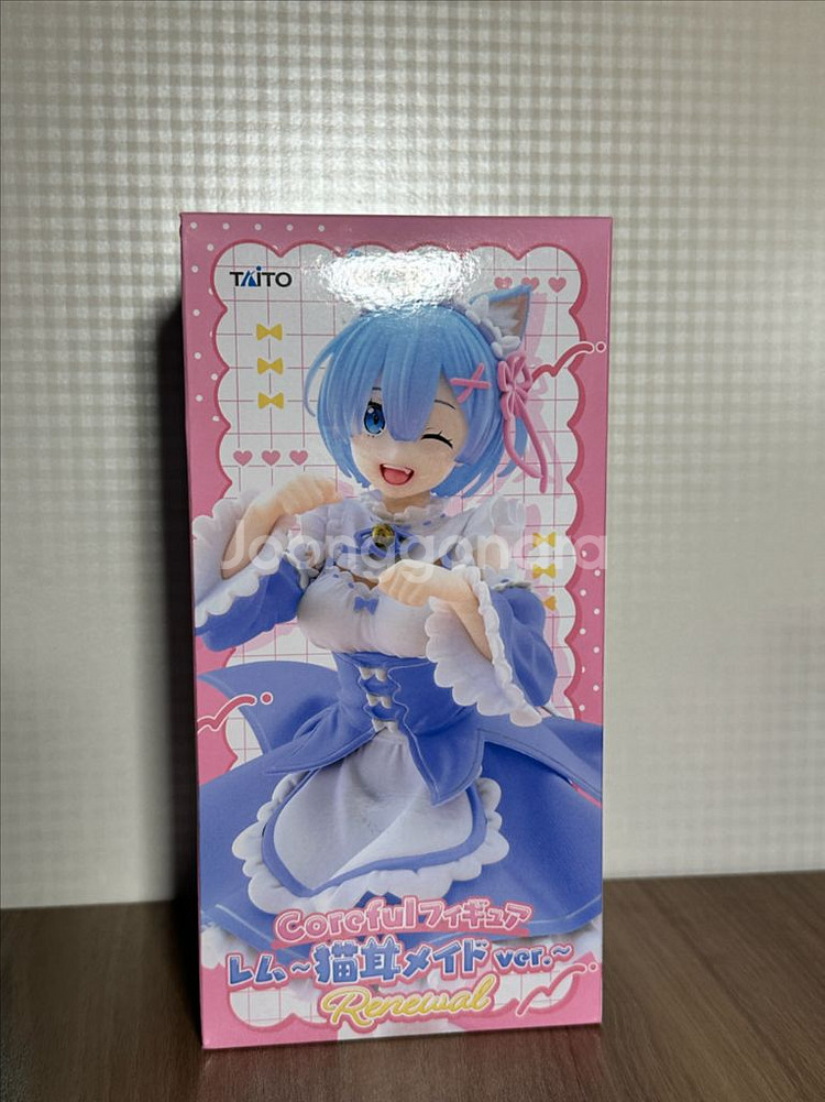 리제로 네코미미 고양이 메이드 렘 타이토 피규어--1