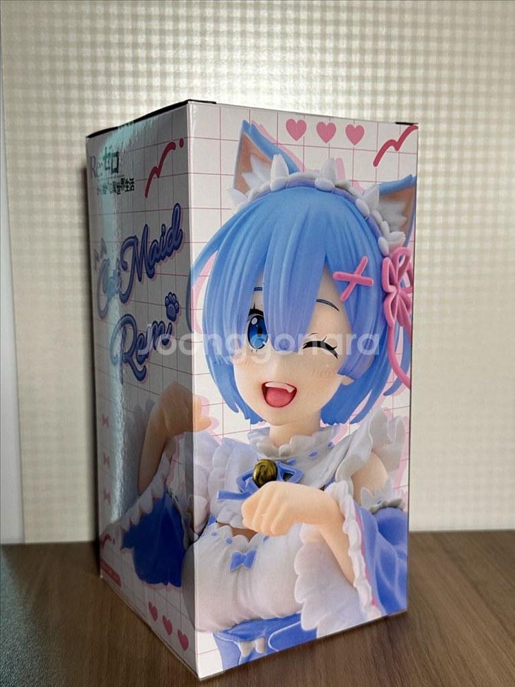 리제로 네코미미 고양이 메이드 렘 타이토 피규어--2