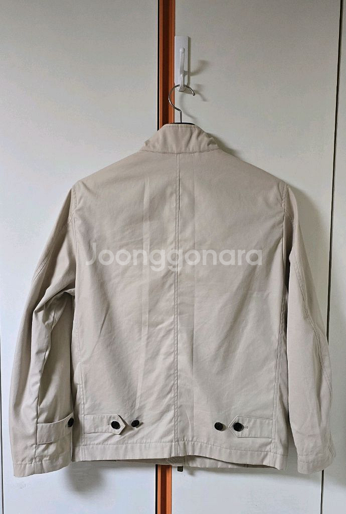 (최종가)(네고X)버버리 남성 면 봄버 자켓 S--2