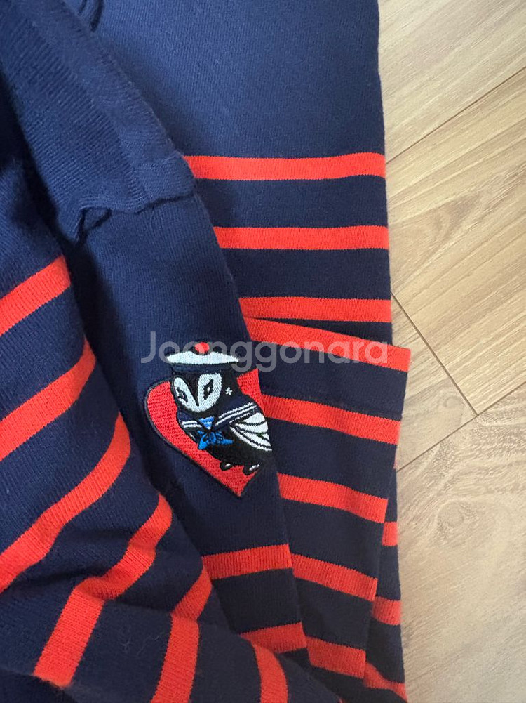 럭키슈에뜨 스트라이프 티셔츠 프리사이즈--2