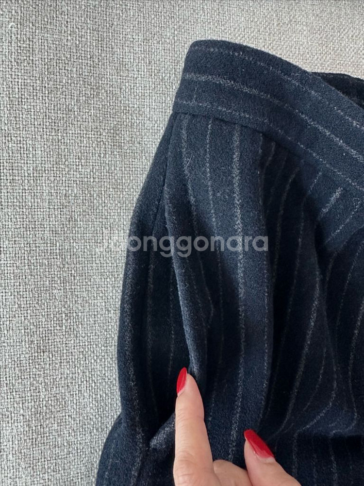 MaxMara 버진울 와이드팬츠 40--4