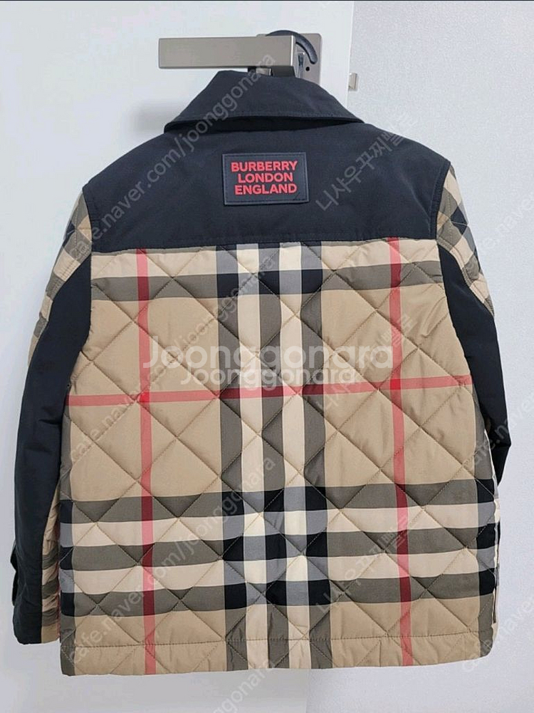 버버리 키즈 퀄팅 8041160 자켓--1