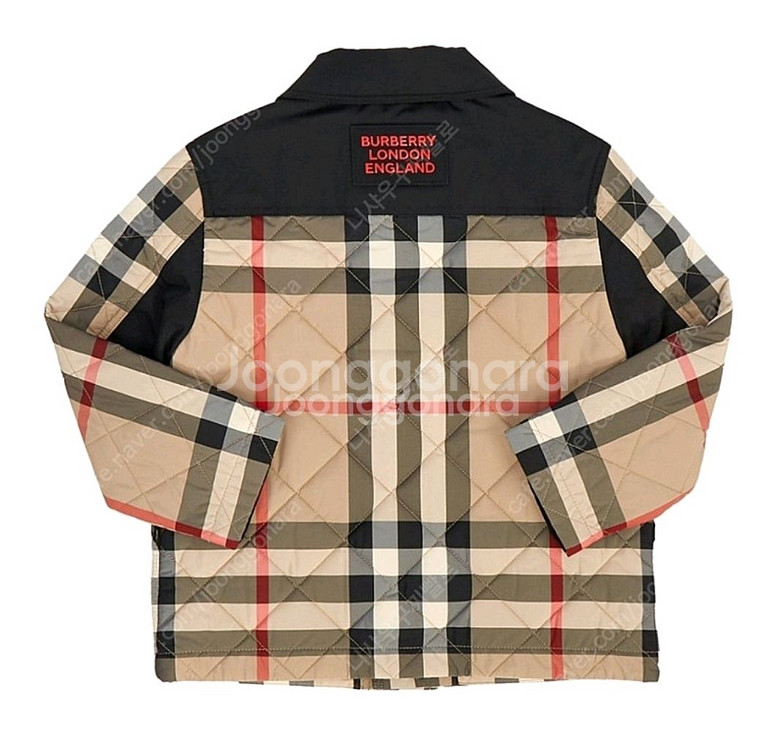 버버리 키즈 퀄팅 8041160 자켓--5