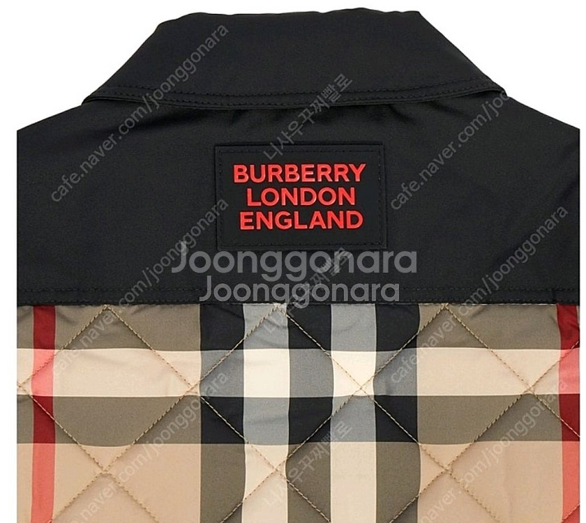 버버리 키즈 퀄팅 8041160 자켓--7